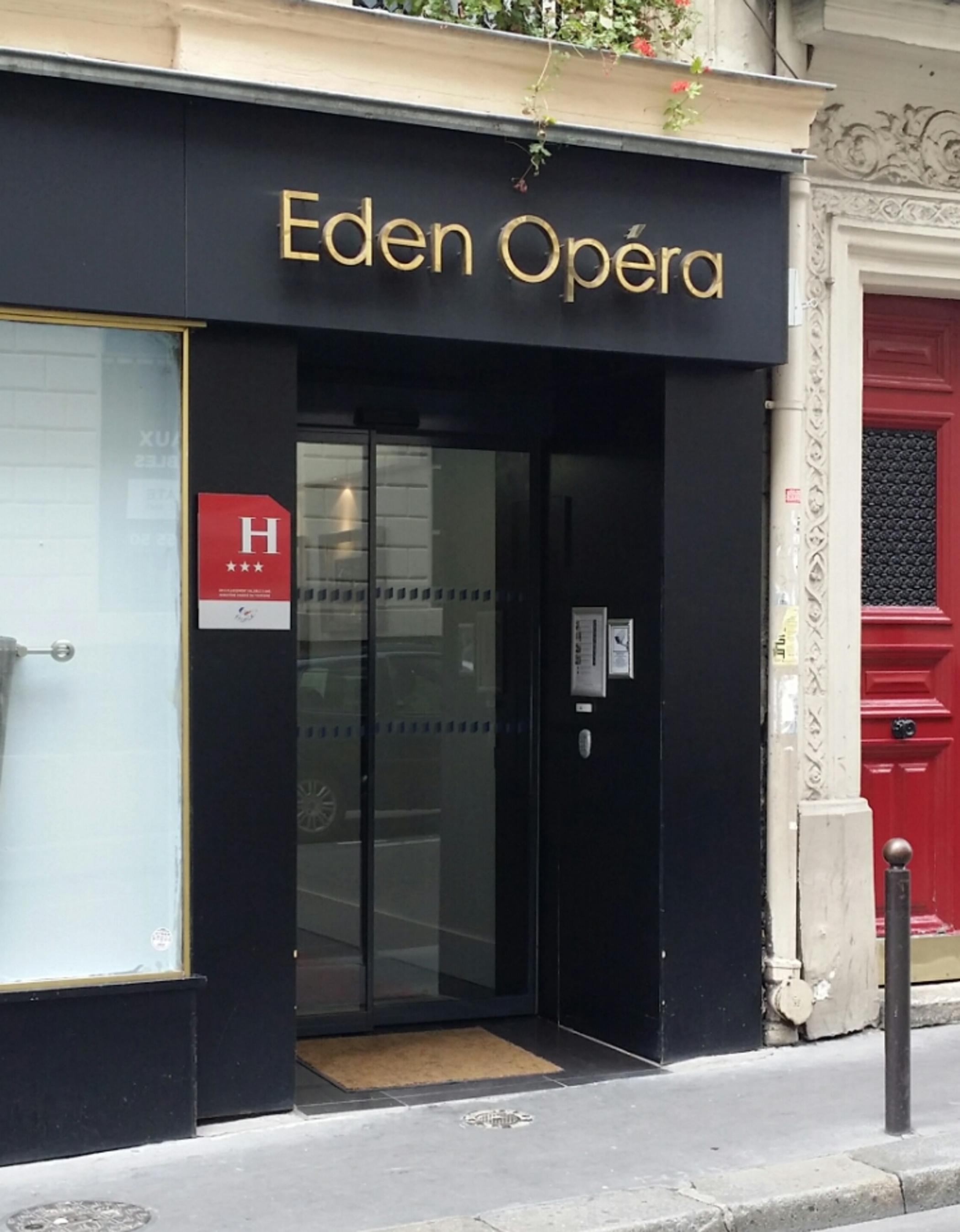Hôtel Eden Opéra Parijs Buitenkant foto
