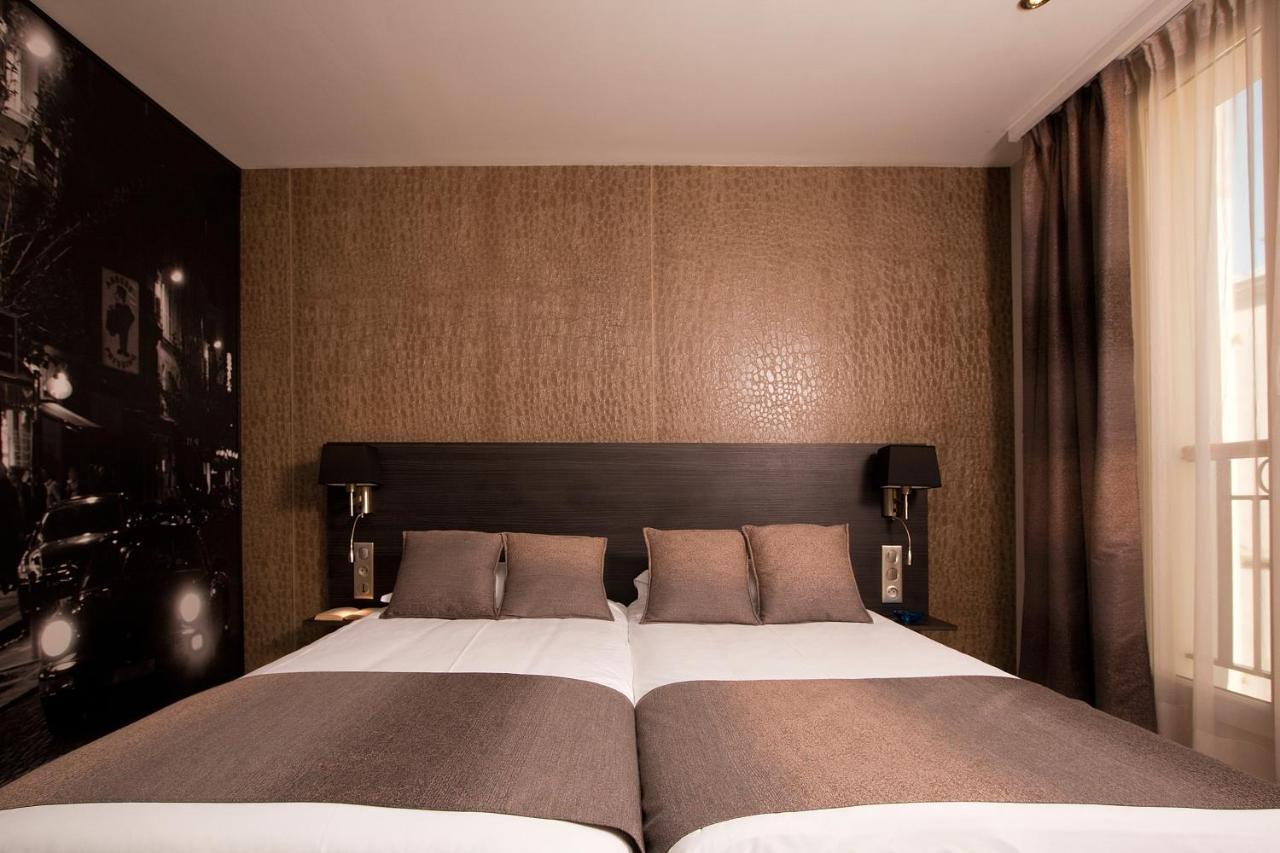 Hôtel Eden Opéra Parijs Kamer foto